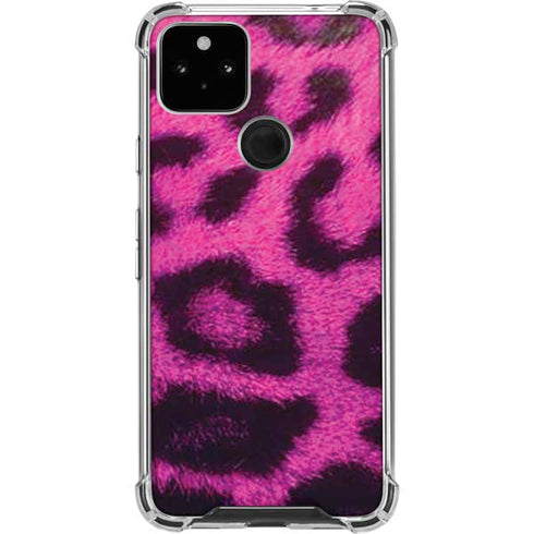 Pink Leopard Spots Pixel Cases